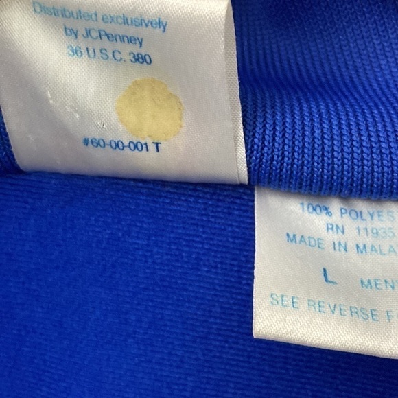 Vintage USA Olympic JC Penny Sz L Track Jacket - Picture 7 of 11